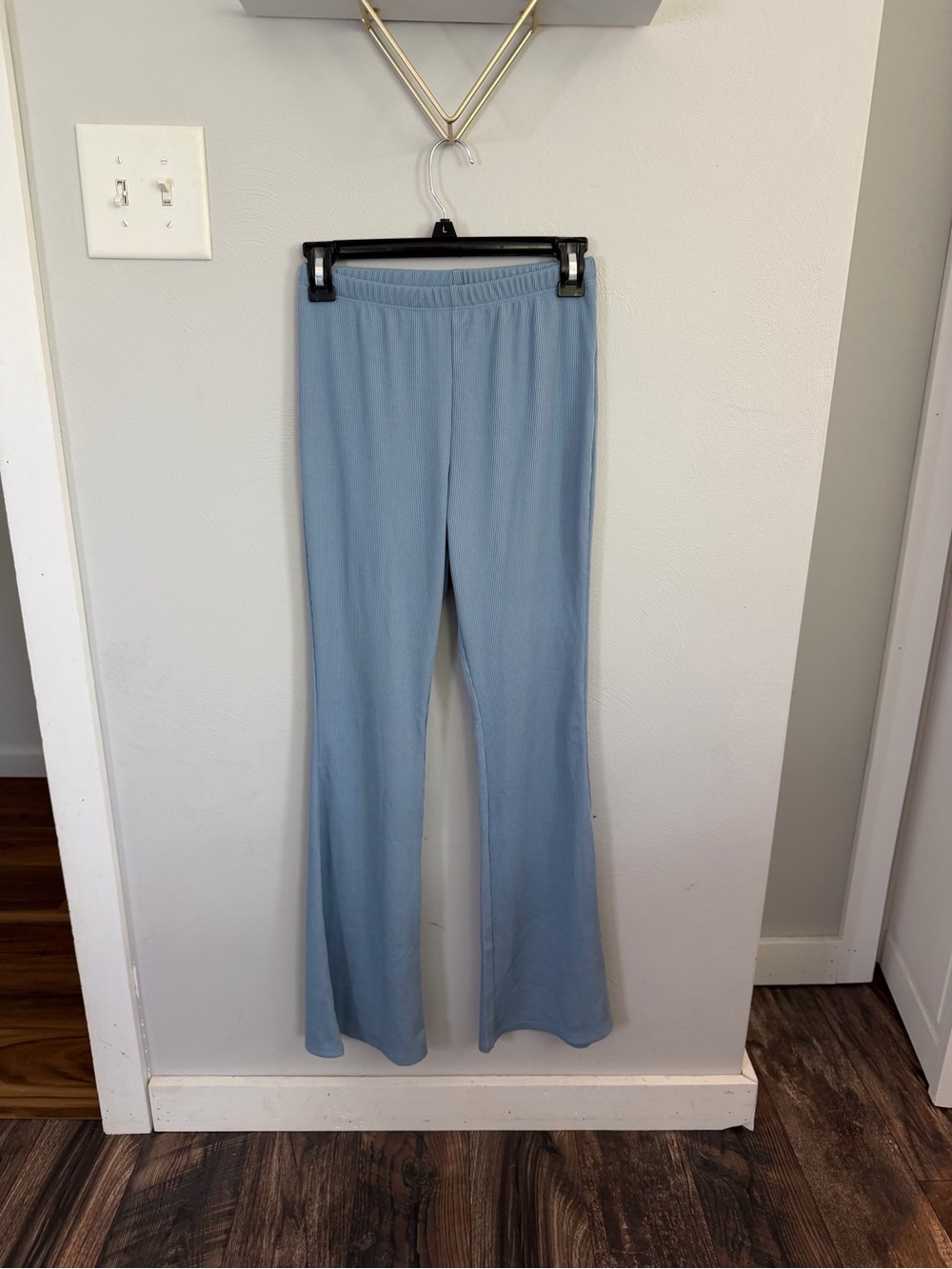 Love Tree Ribbed Boot Cut Flare Pants